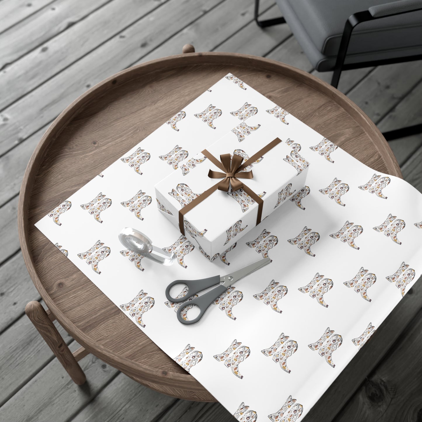 Cowboy Boots - Christmas Gift Wrap Paper