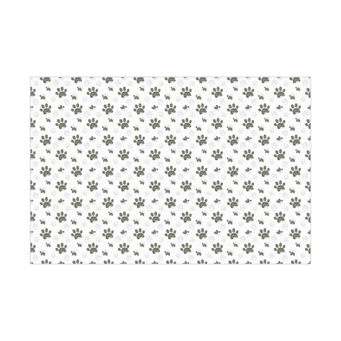 Christmas Paws - Gift Wrap Paper