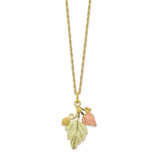 Deb Black Hills Gold Leaf Necklace