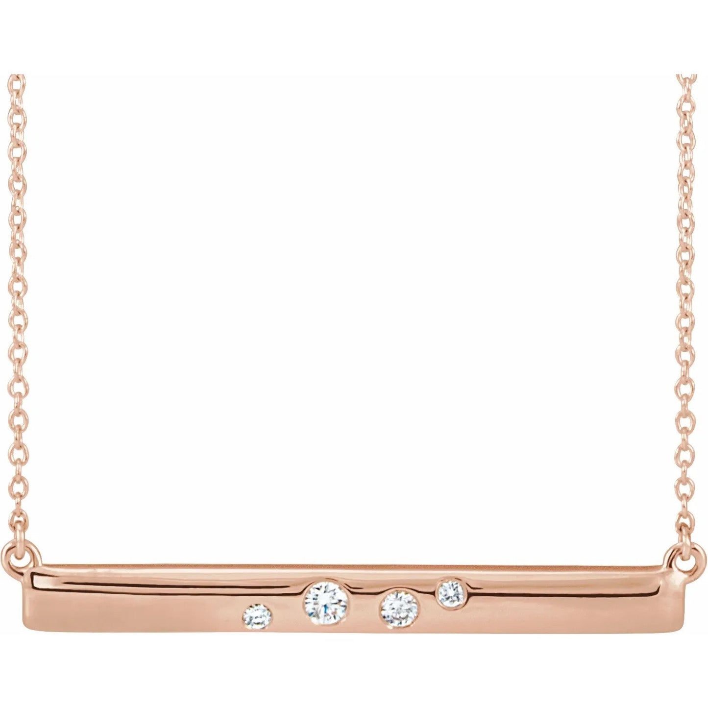 Stacy Diamond Necklace - 14k Fine