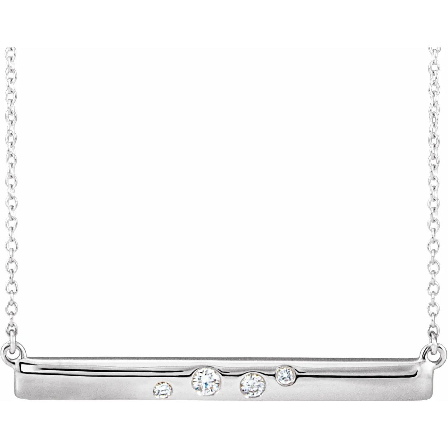 Stacy Diamond Necklace - 14k Fine