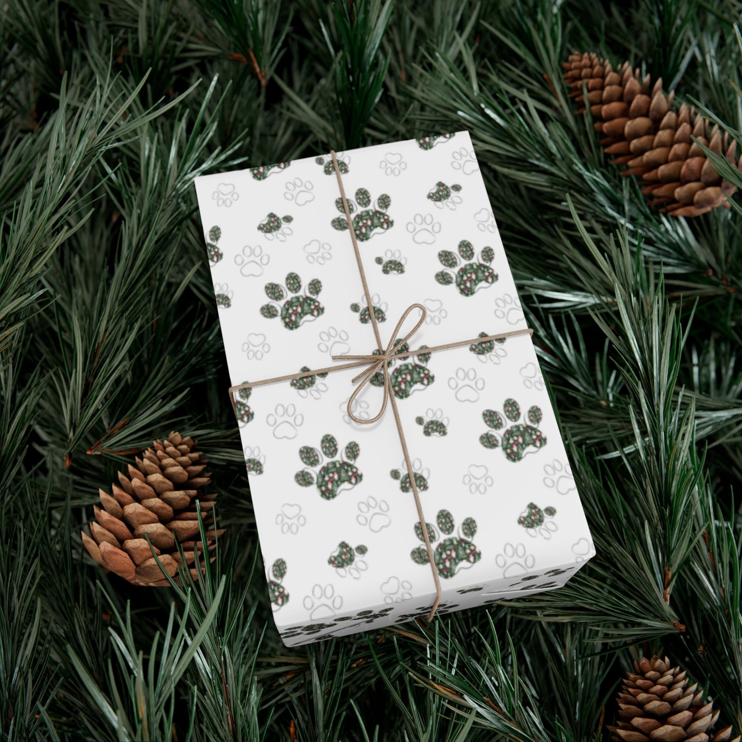 Christmas Paws -  Gift Wrap Paper