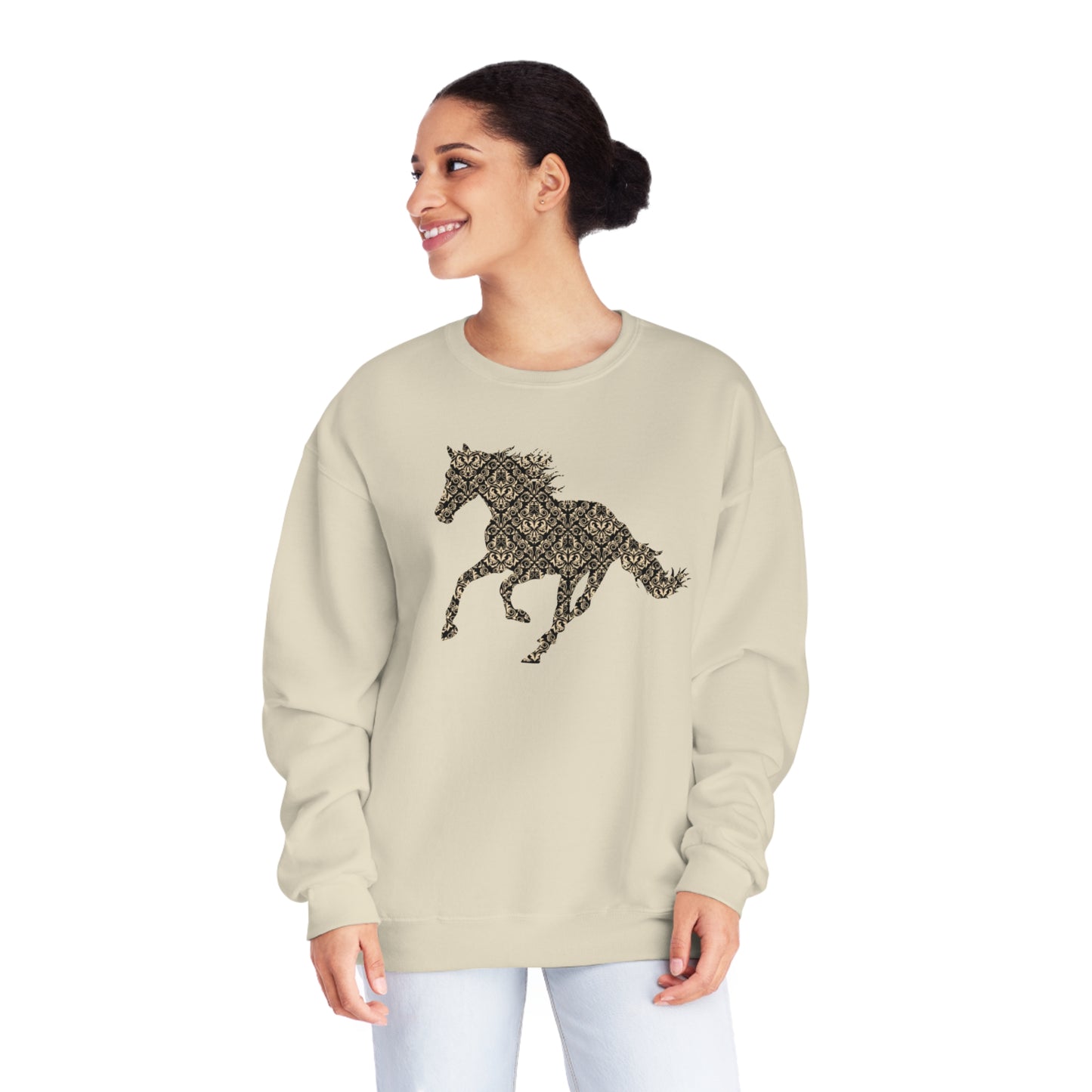 Running Horse - Crewneck Sweatshirt