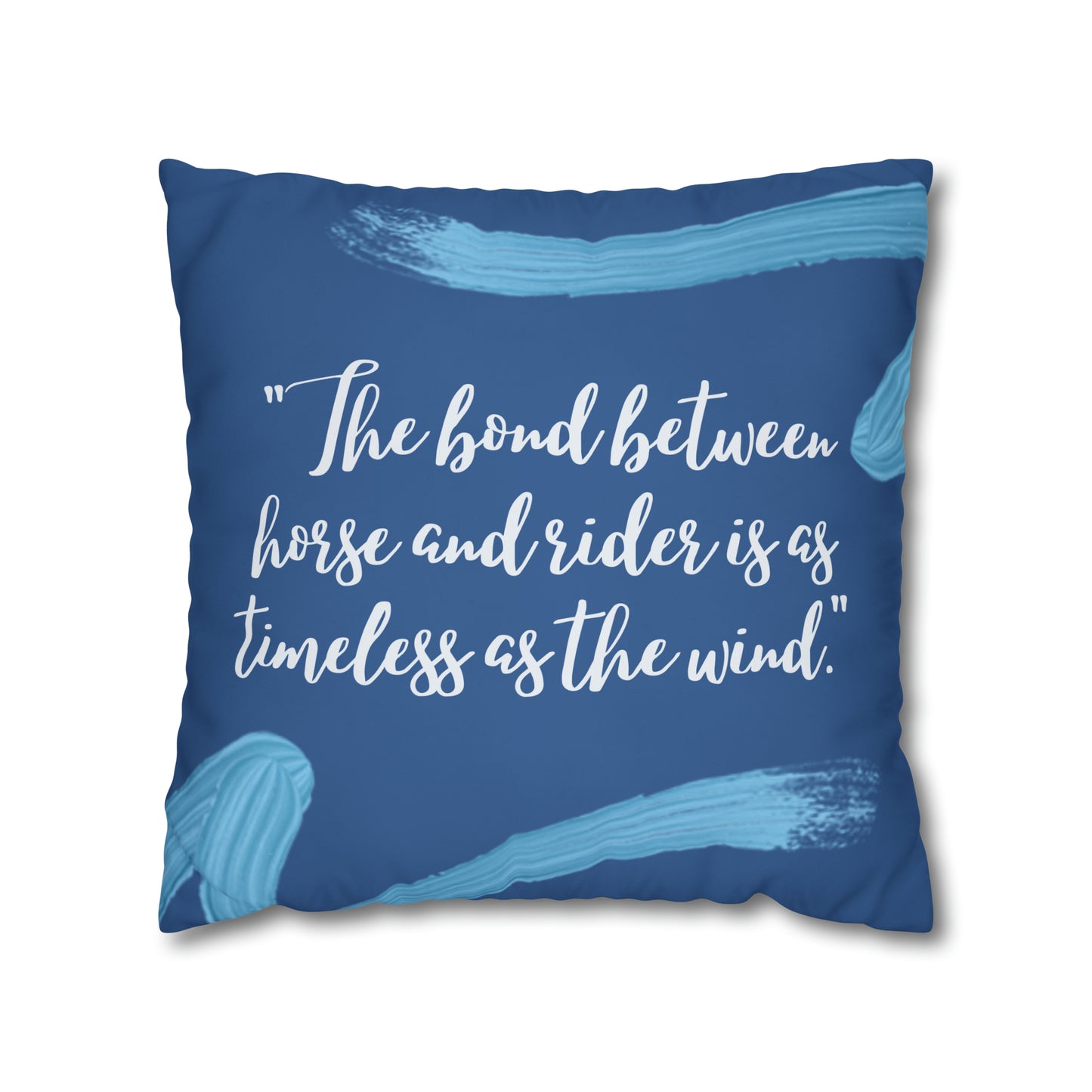 The bond between horse and rider: Pillowcase