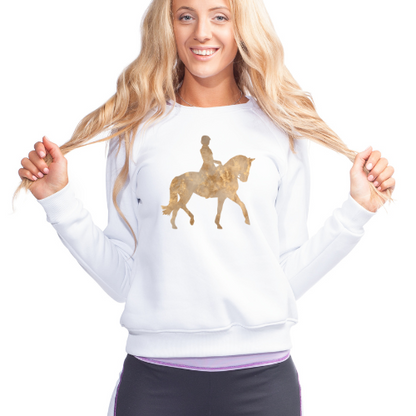 Horse & Rider - Crewneck Sweatshirt