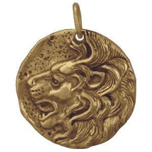 Lion coin Charm ~ Tinori Collection
