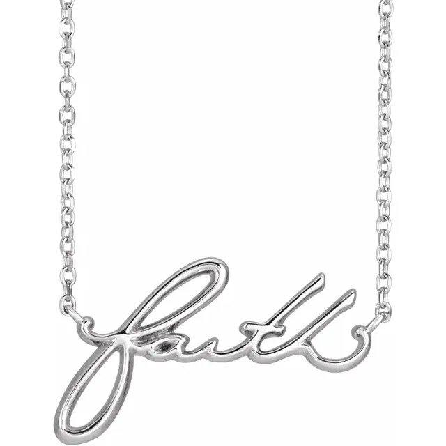 Faith Necklace