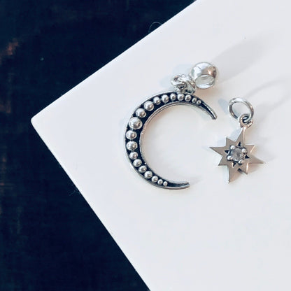 Crescent Moon Charm Set ~ Tinori Collection