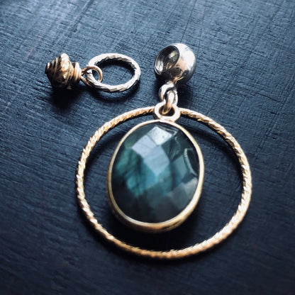 Gold Labradorite Charm Set ~ Tinori Collection