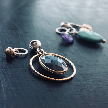 Gold Labradorite Charm Set ~ Tinori Collection