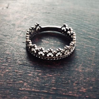 Heart Crown Ring