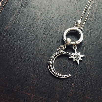 Crescent Moon Charm Set ~ Tinori Collection