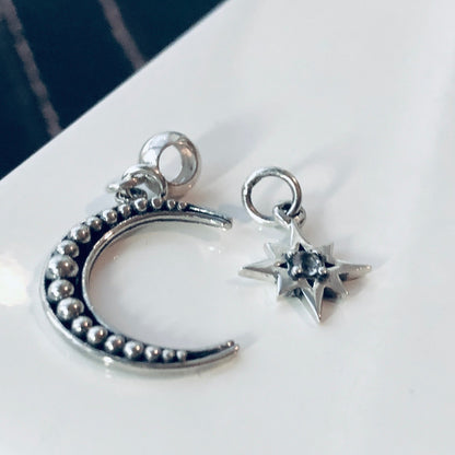 Crescent Moon Charm Set ~ Tinori Collection