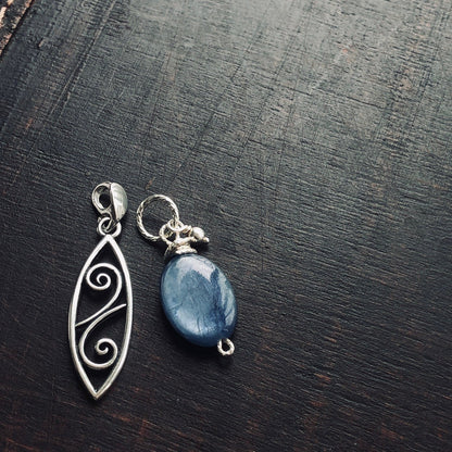 Kyanite Charm Set ~ Tinori Collection