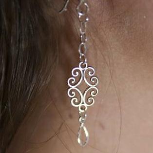 Bella Rose Earrings - Cassiano Designs